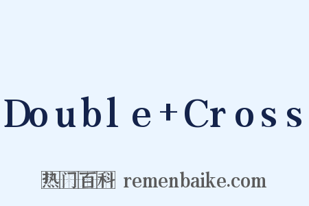 Double Cross是什么意思的图片